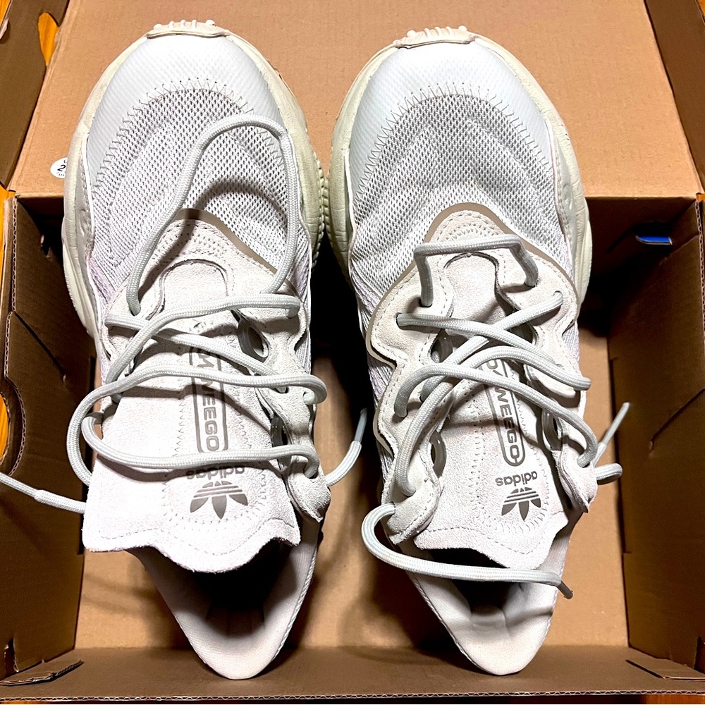 Adidas Originals Green Ozweego Sneakers